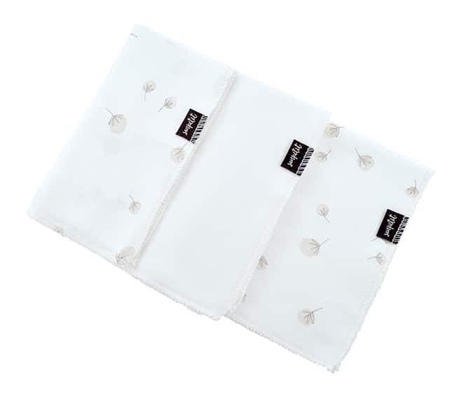 Pack Toalllitas Sonpetit Pack 3 toallitas :2 de punto de algodón con rizo en la parte posterior más una de bambú