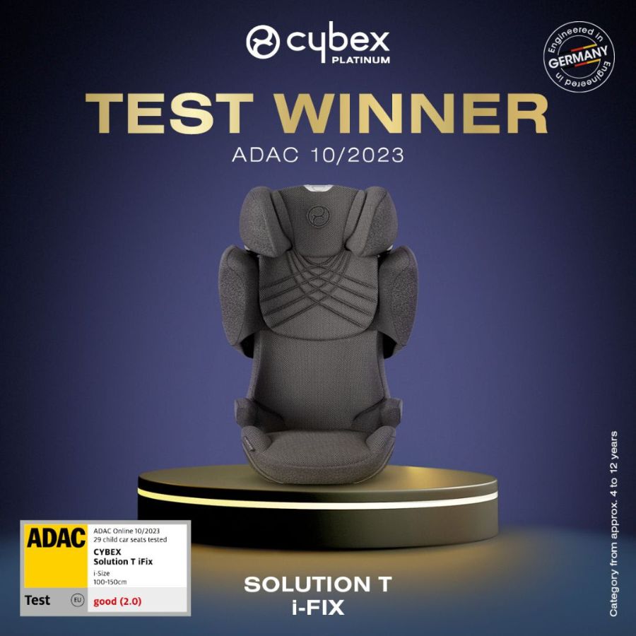 premio ADAC silla solution t i Fix Cybex